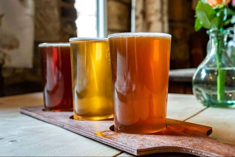 El tour incluye la cata de tres cervezas