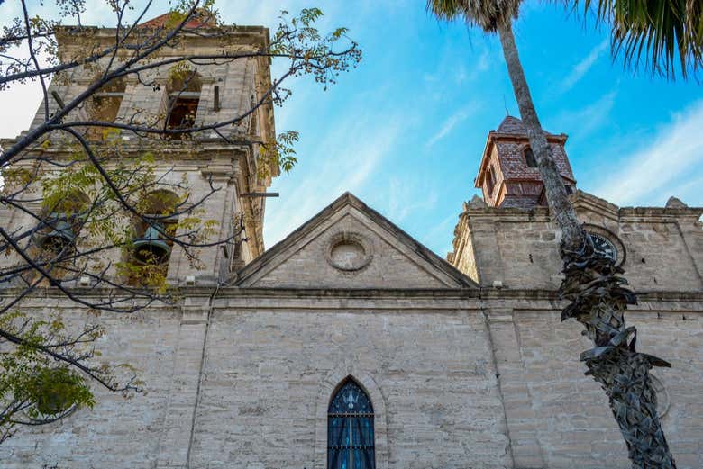 Fachada de la iglesia de San José en Cuatro Ciénegas