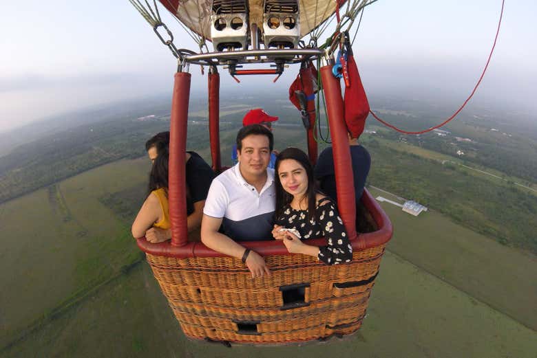 Enjoying the landscapes of Montemorelos