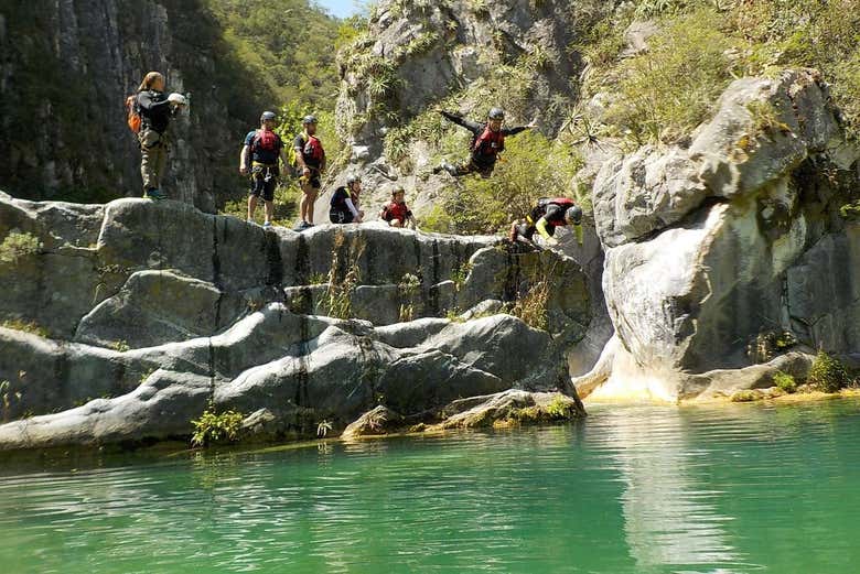Disfrutando del entorno natural de Matacanes