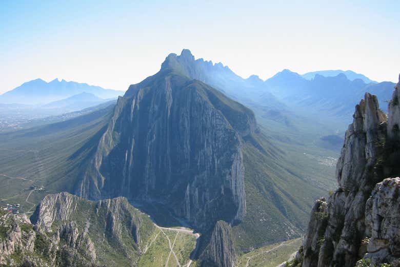Vistas panorámicas desde el parque La Huasteca