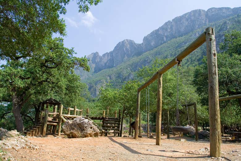 Bonitas vistas desde el parque Chipinque