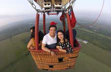 Passeio privado de balão por Montemorelos