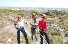 Abseiling at The Cerro del Topo Chico