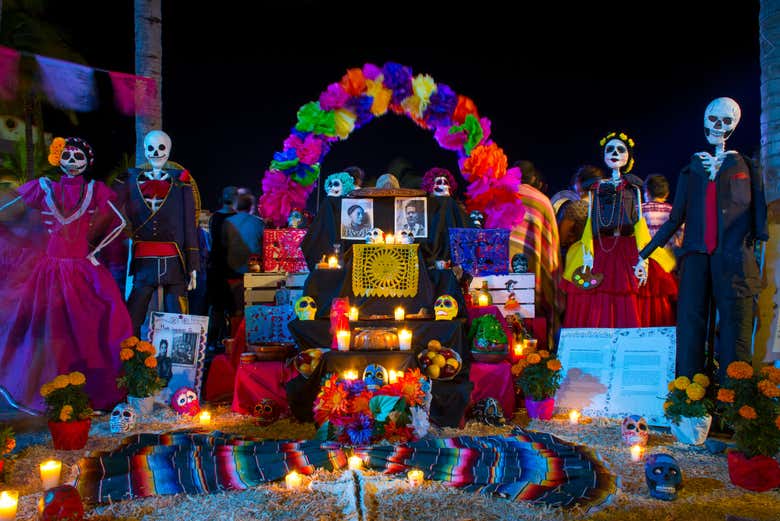 Altar del Día de Muertos