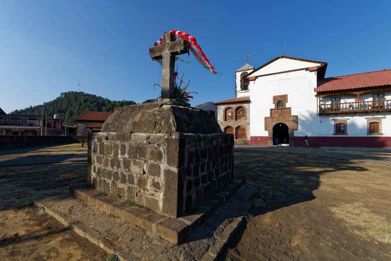 Iglesia del poblado Angahuan