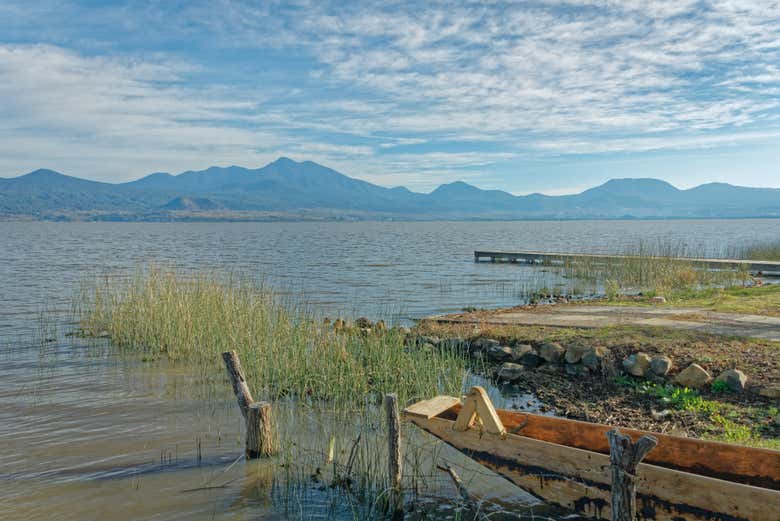 El lago de Pátzcuaro