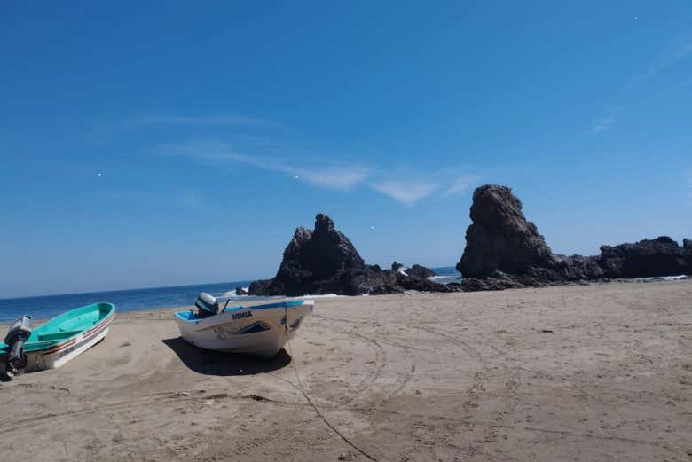 La lancha en la que pasearemos