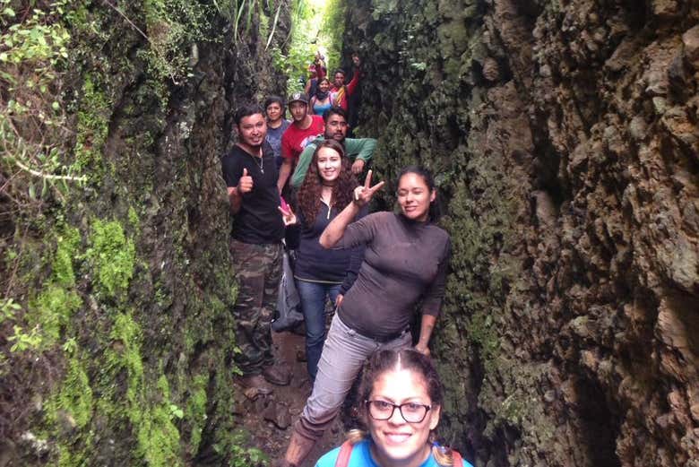 Disfrutando del entorno