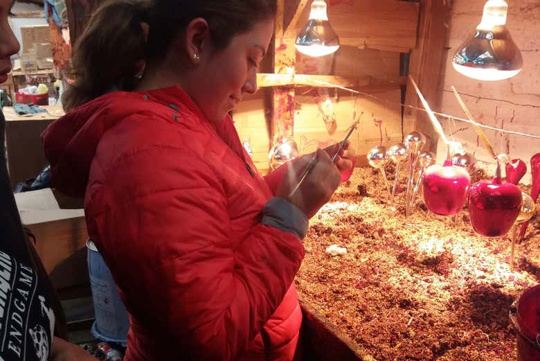 Taller de vidrio soplado