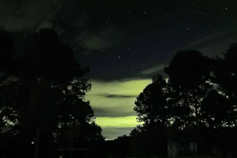 Lucioles dans la nuit