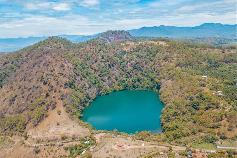 Cratera vulcânica da Alberca de Chupio