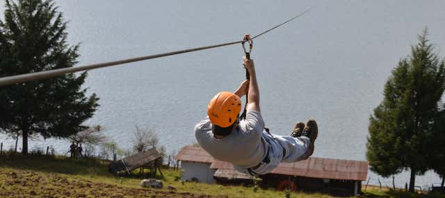 Tour de aventura na represa de Umécuaro