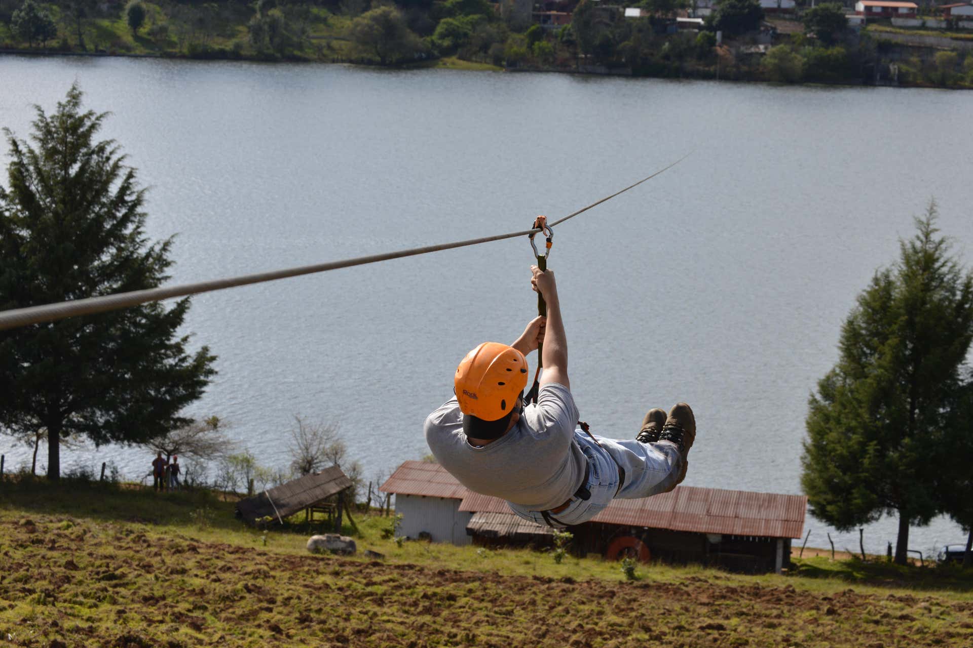 Tour de aventura na represa de Umécuaro