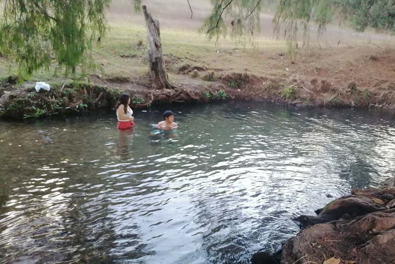 Disfrutando del entorno natural de San Sebastián de las Grutas