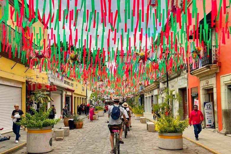 Recorriendo los barrios de Oaxaca