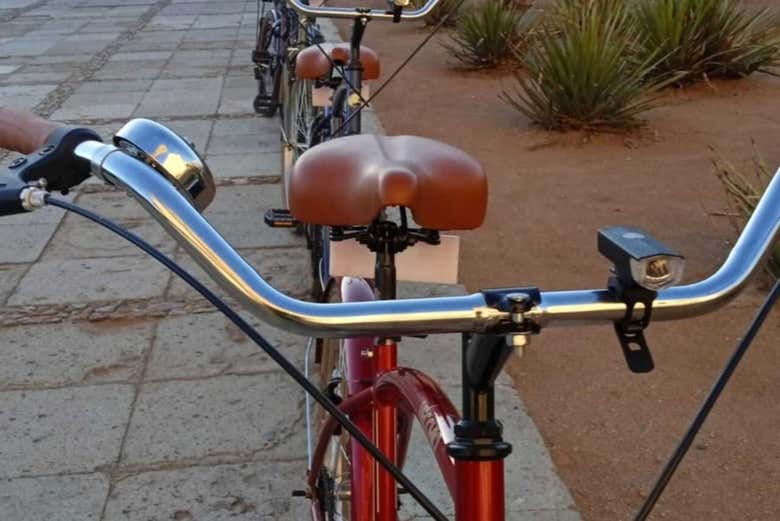 Detalle de la bicicleta