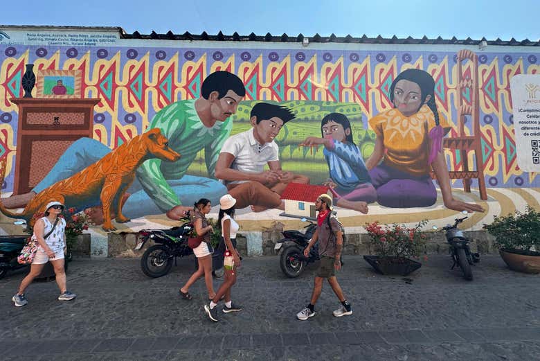 Descubriendo las coloridas calles de Jalatlaco
