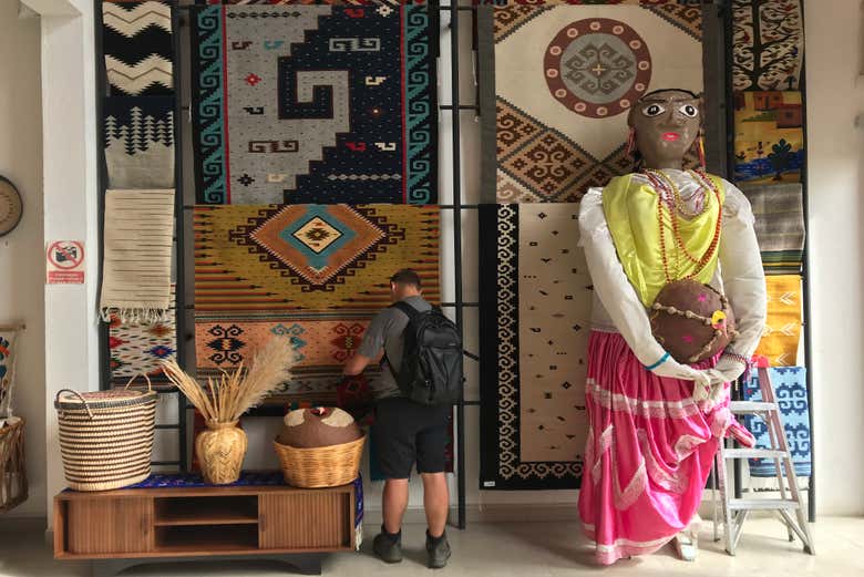 Tejidos de la zona de Teotitlán del Valle