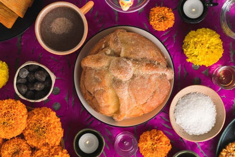Un delicioso pan de muerto