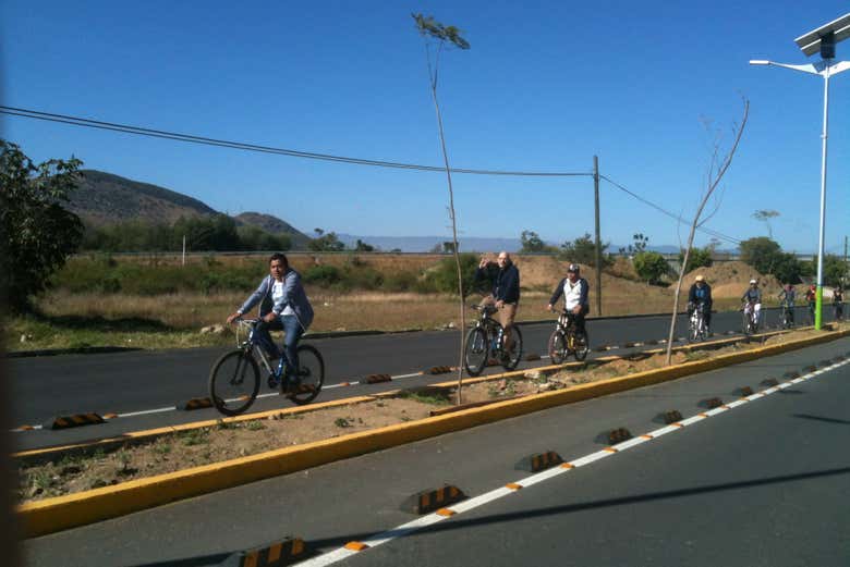 Disfrutando de la ruta
