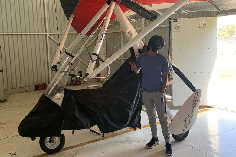 Getting ready to fly!