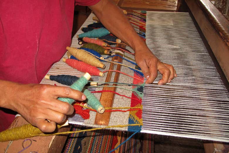 Artesanos de Teotitlán del Valle
