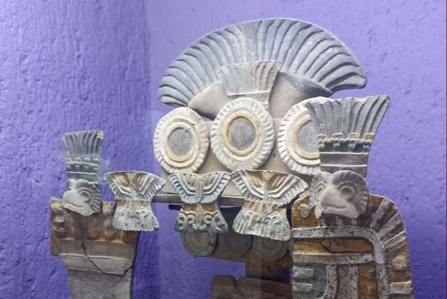 Admire over 1,000 archeological pieces