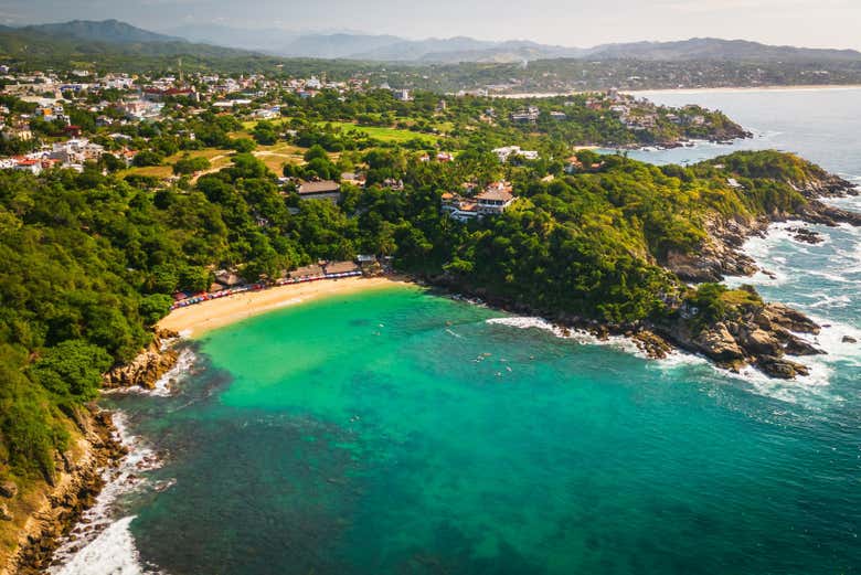 Panorámica de Puerto Escondido