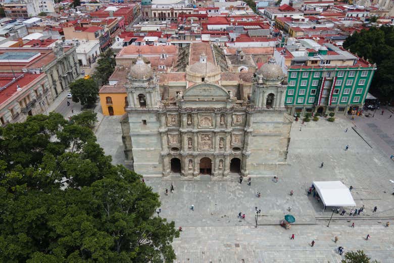 Views of Oaxaca’s Zócalo