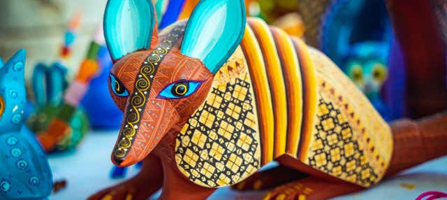Taller de alebrijes en San Martín Tilcajete