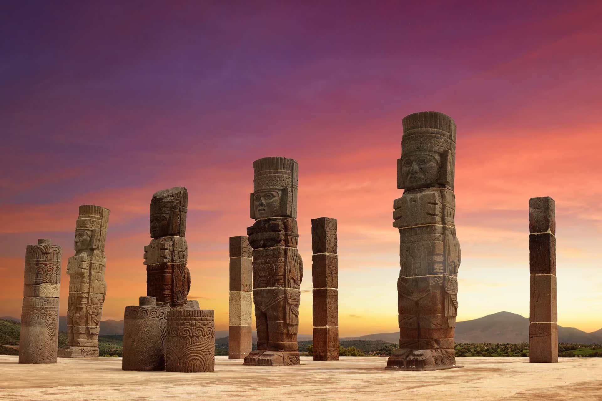 Excursión a la Zona Arqueológica de Tula desde Pachuca
