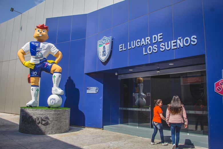 Entrada al estadio