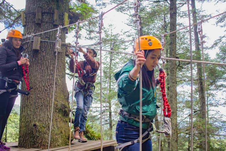 Estaréis acompañados de un instructor profesional
