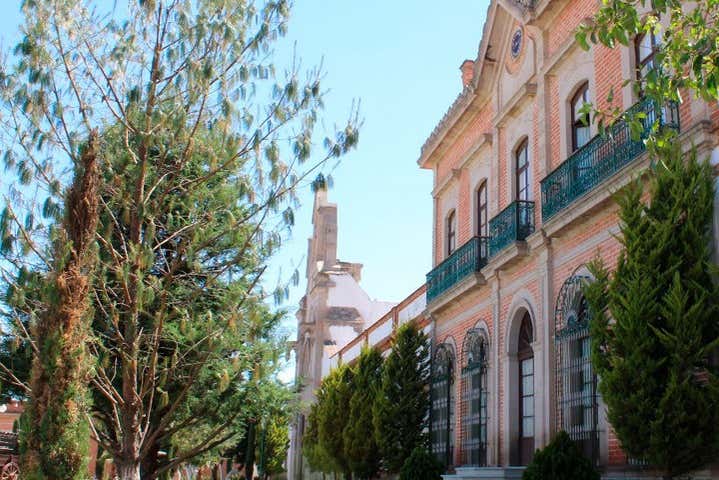 Fachada de la Hacienda Chimalpa