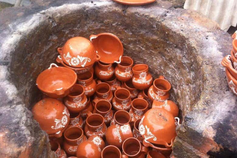 Piezas de alfarería