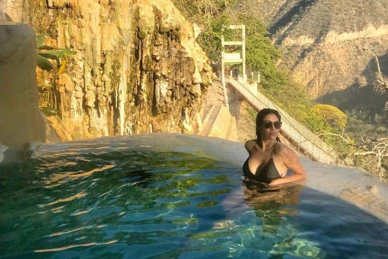 Relax en las piscinas naturales