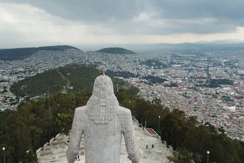 Vistas de Pachuca do Cristo Rei
