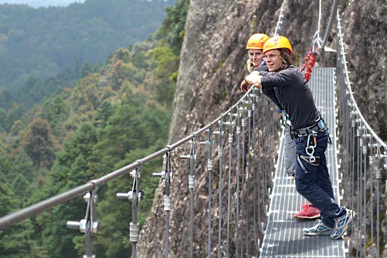Disfrutando de las vistas