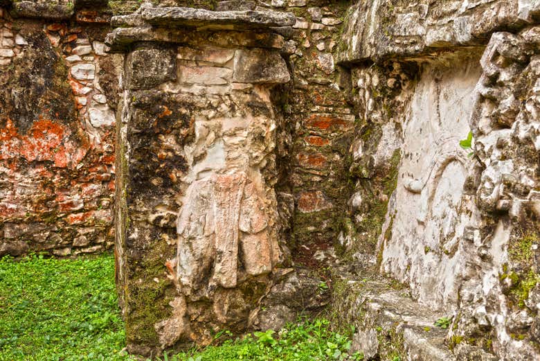 Ruinas de la zona arqueológica de Palenque