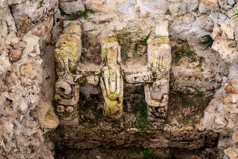 Detalles de Bonampak