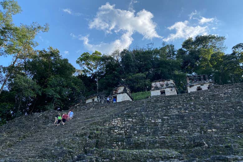 La zona arqueológica de Bonampak