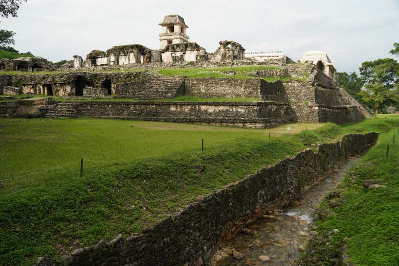 La zona arqueológica de Palenque
