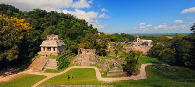 Transporte y entrada a la zona arqueológica de Palenque