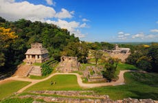 Transporte y entrada a la zona arqueológica de Palenque