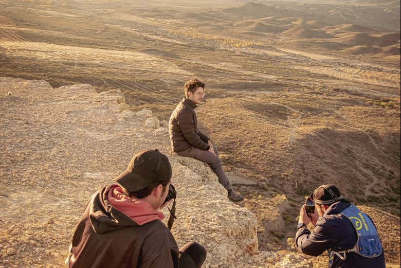 Séance photo au cœur d'un incroyable paysage