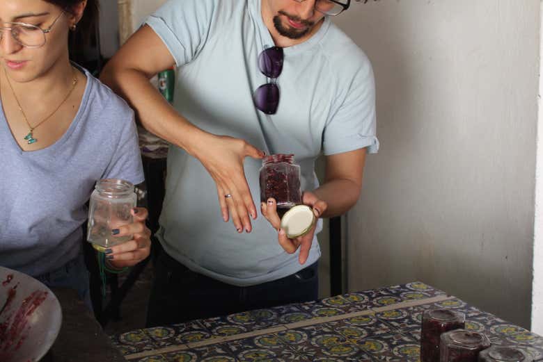 La confiture et les fruits en sont les ingrédients principaux