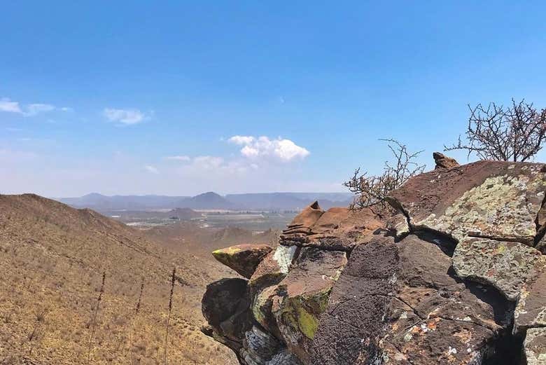 Découvrez les paysages du Cerro Colorado