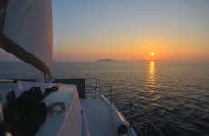 Giro in catamarano al tramonto + Cena a Punta Maroma