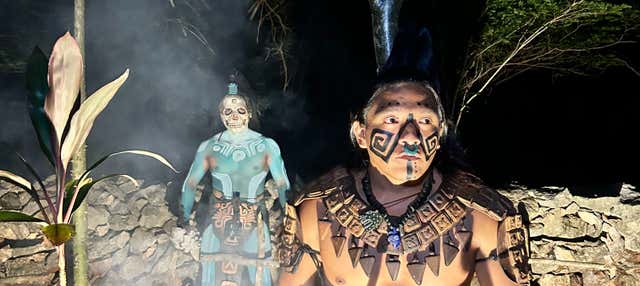 Day of the Dead Ceremony At A Cenote